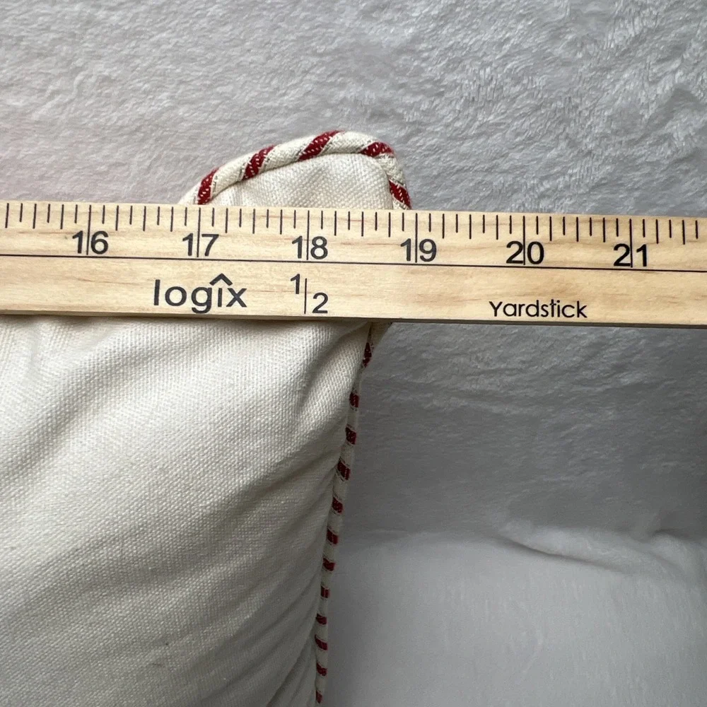 Pier 1 Christmas Throw Pillow‎ VW Car and Christmas Tree Vintage Car